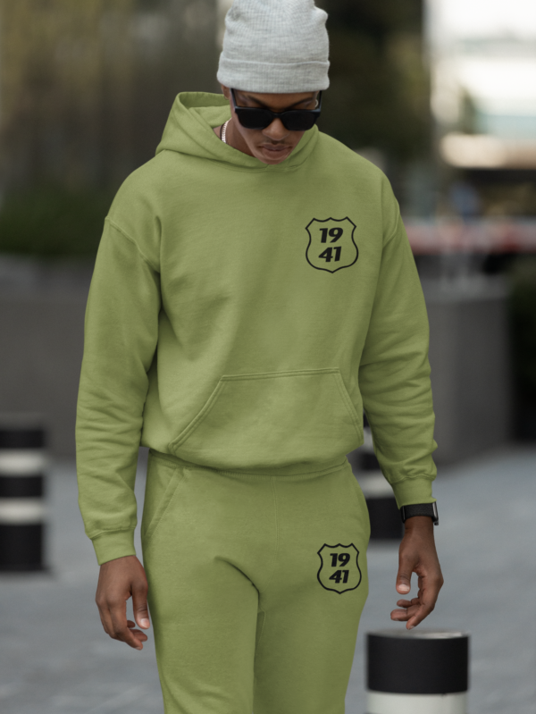 Army Green mens sweatsuit