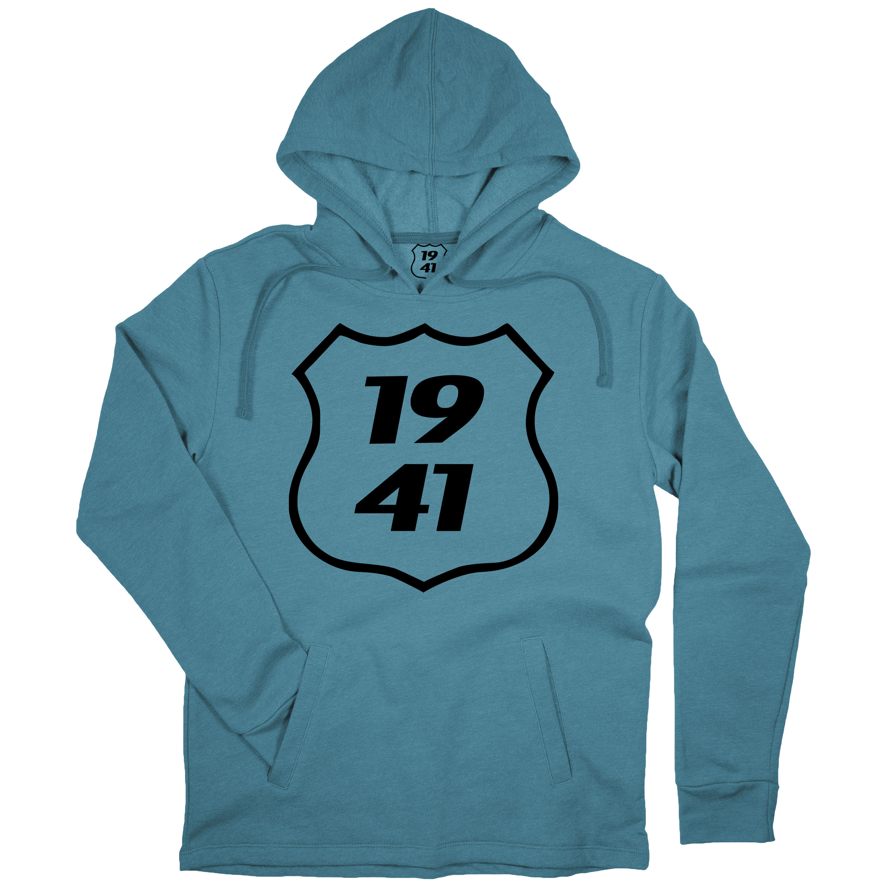 1941 Mens Teal Hoodie