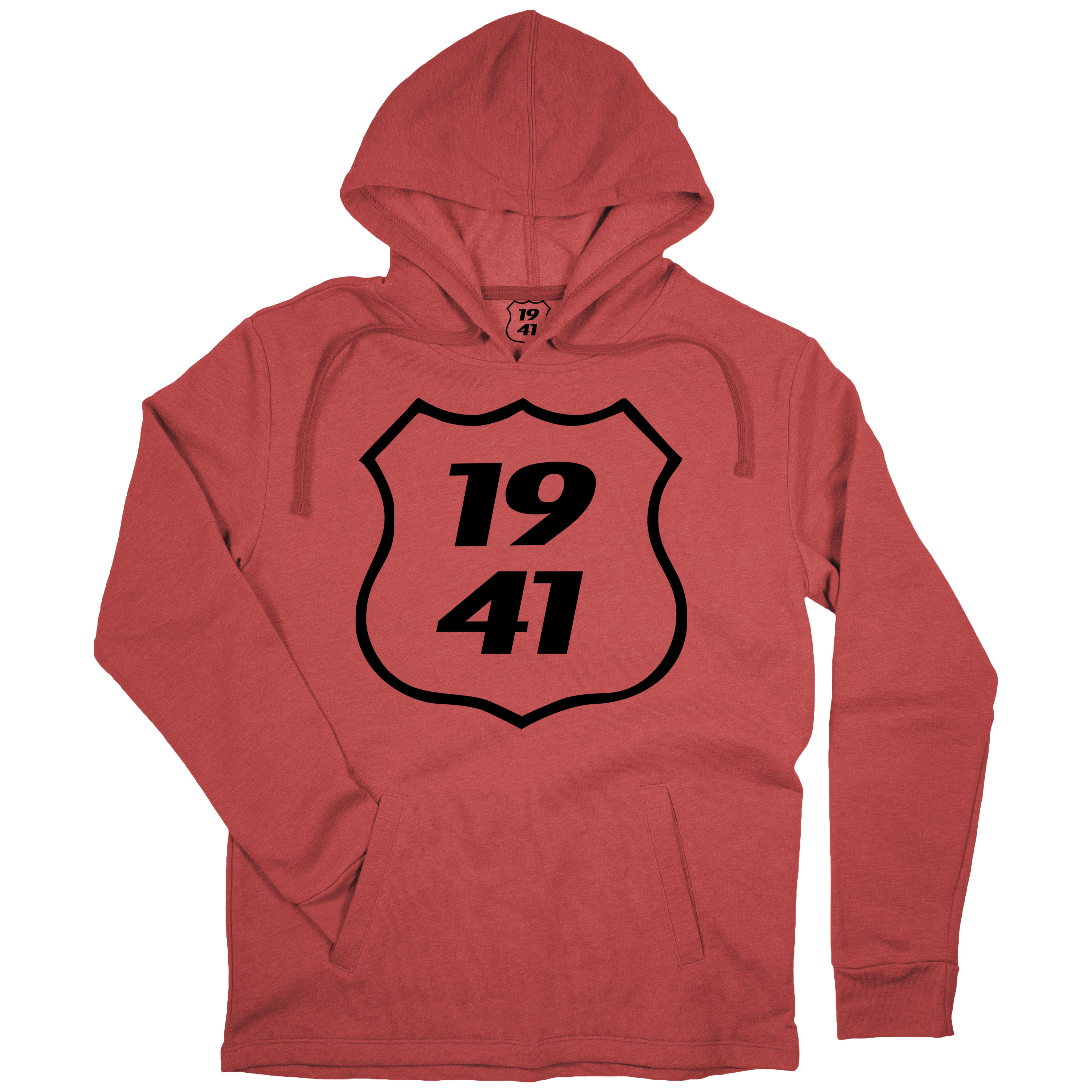 1941 Mens Red Hoodie