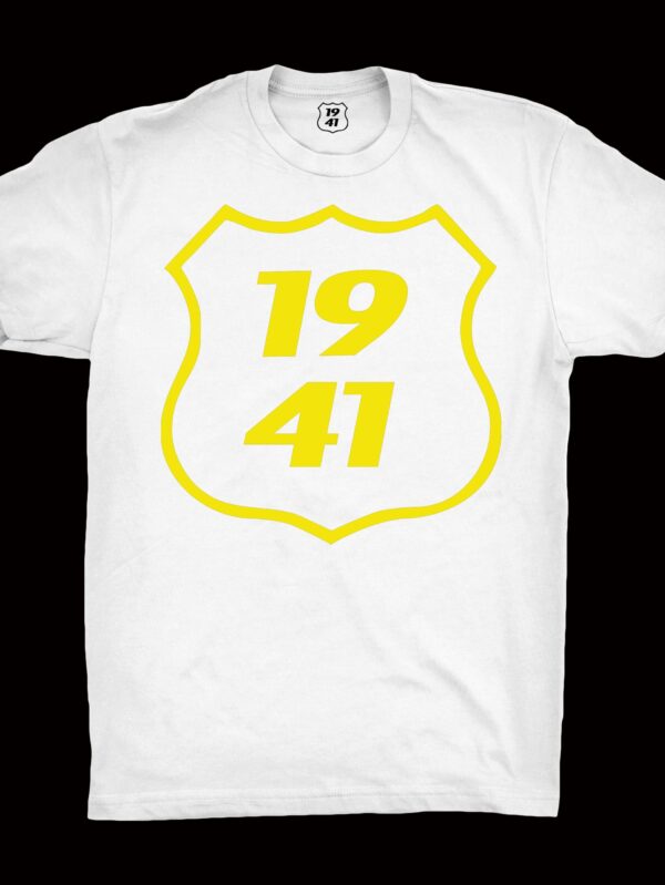 1941 White Tee/Yellow