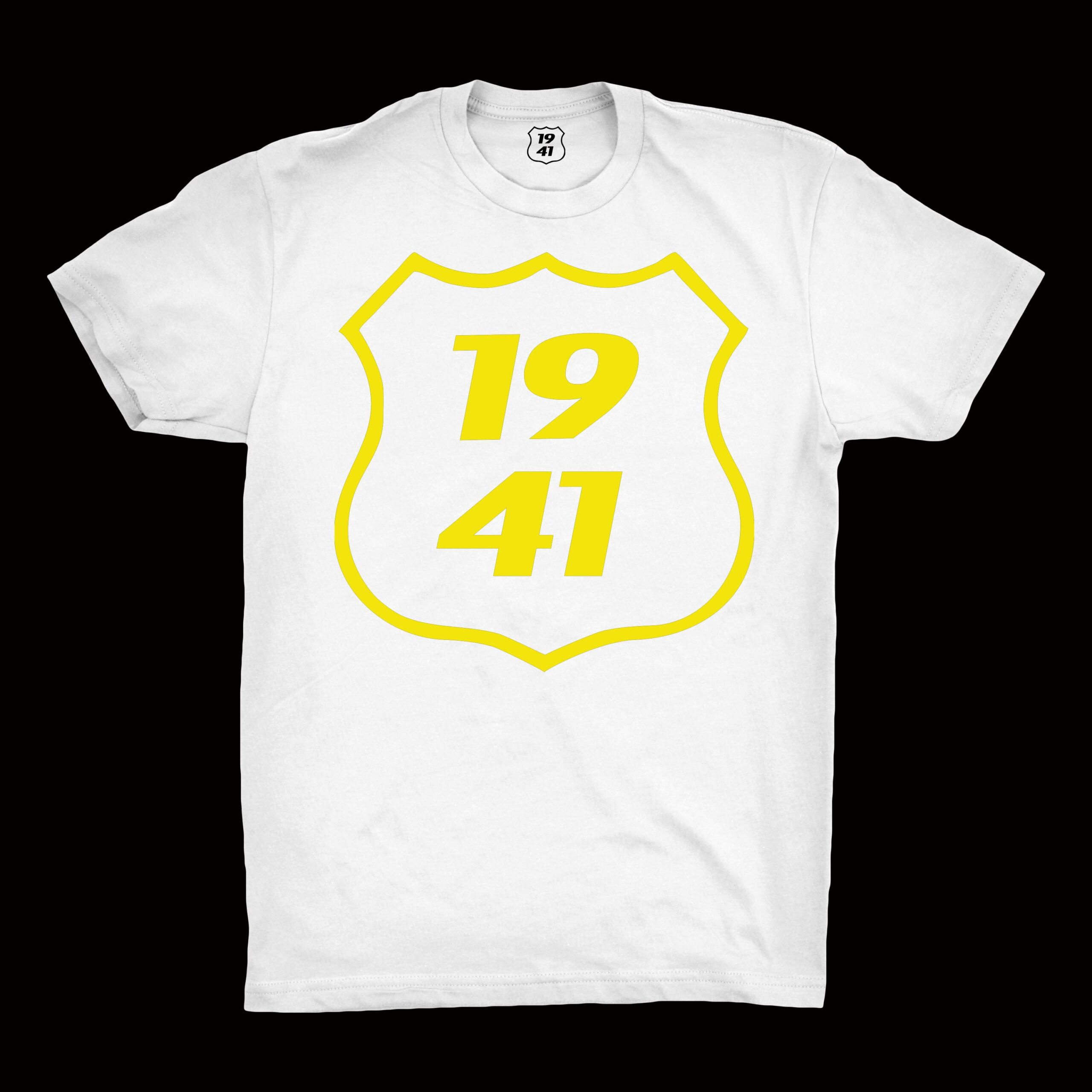 1941 White Tee/Yellow